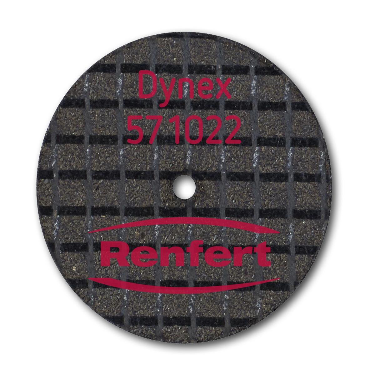 Dynex Trennscheiben für NEM und Modellguss - Ø 22 mm, Stärke 1,0 mm, Packung 25 Stück