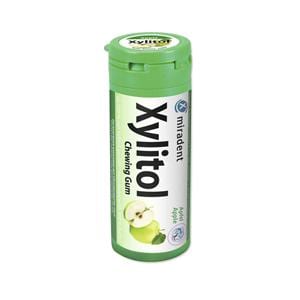 Xylitol Chewing Gum for Kids - Dose - Apfelgeschmack, Packung 30 Stück