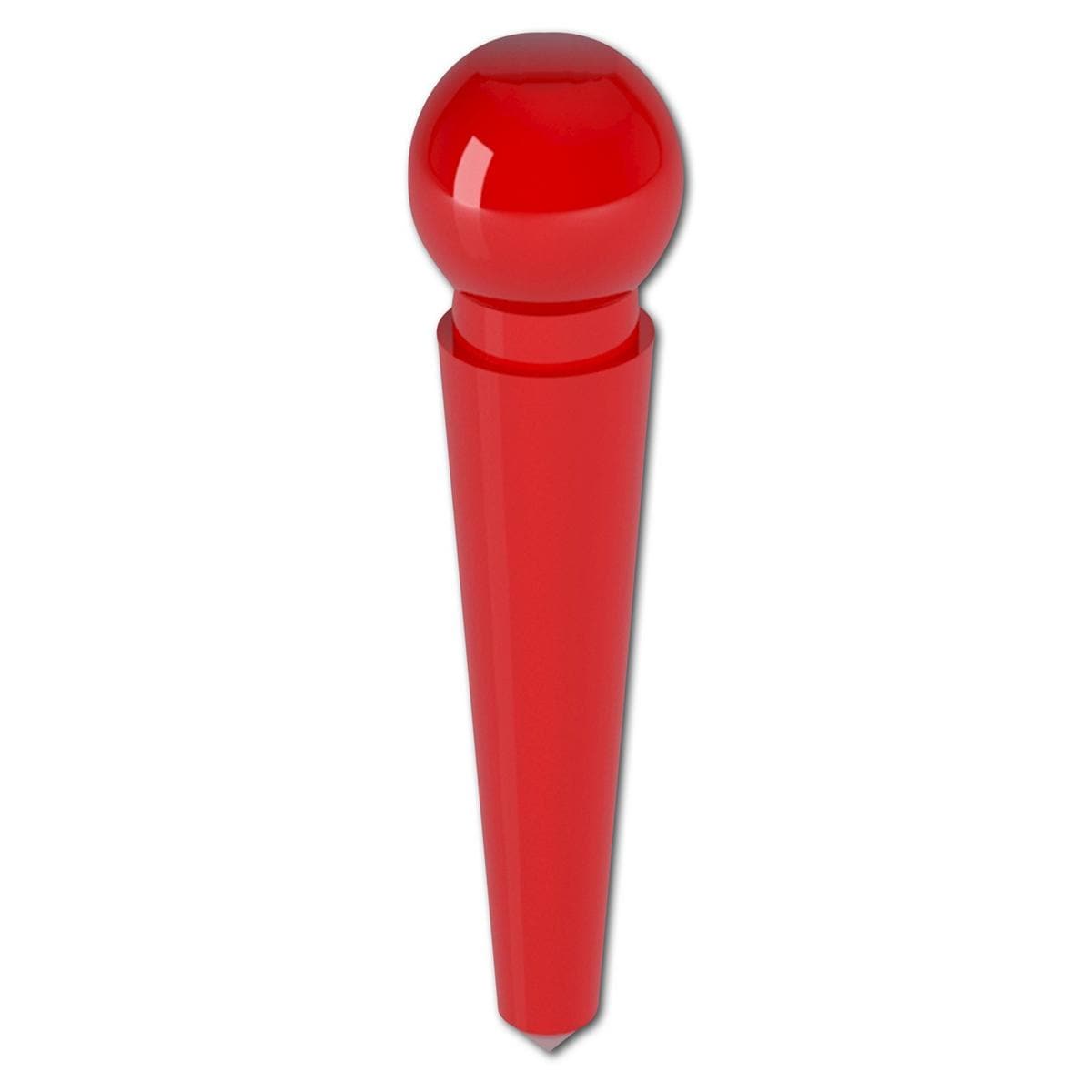 Kugel-Wurzelstift - Normal 9 mm, rot, Packung 20 Stück