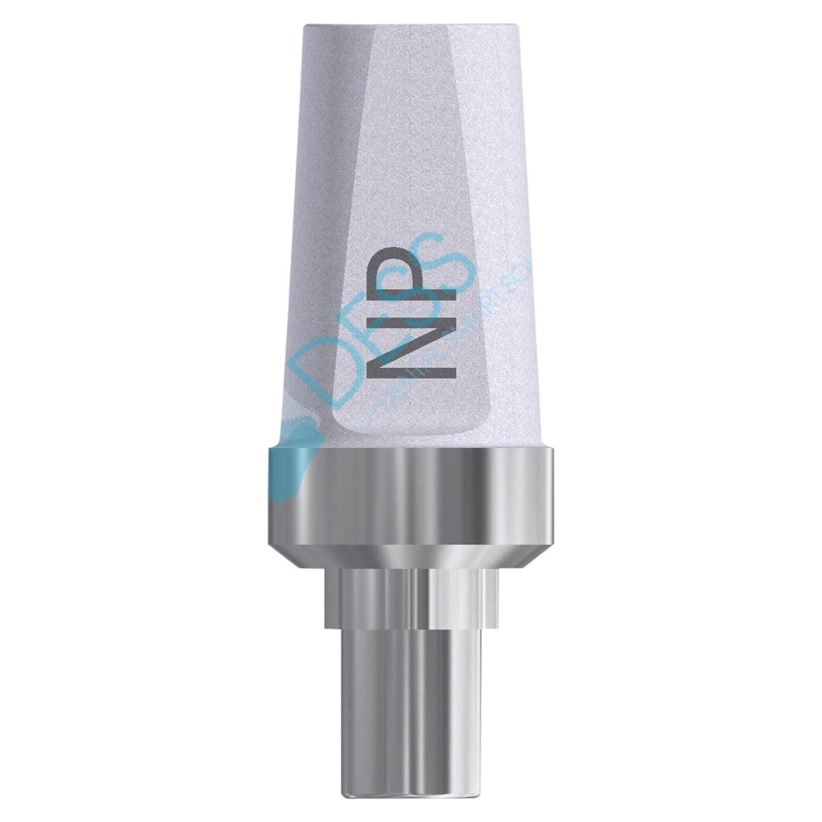 Titanabutment - kompatibel mit Nobel Replace Select™ - NP Ø 3,5 mm, 0° gewinkelt
