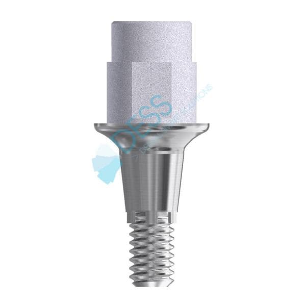 Titanbase - kompatibel mit Dentsply Ankylos® - Höhe 1,0 mm, mit Rotationsschutz