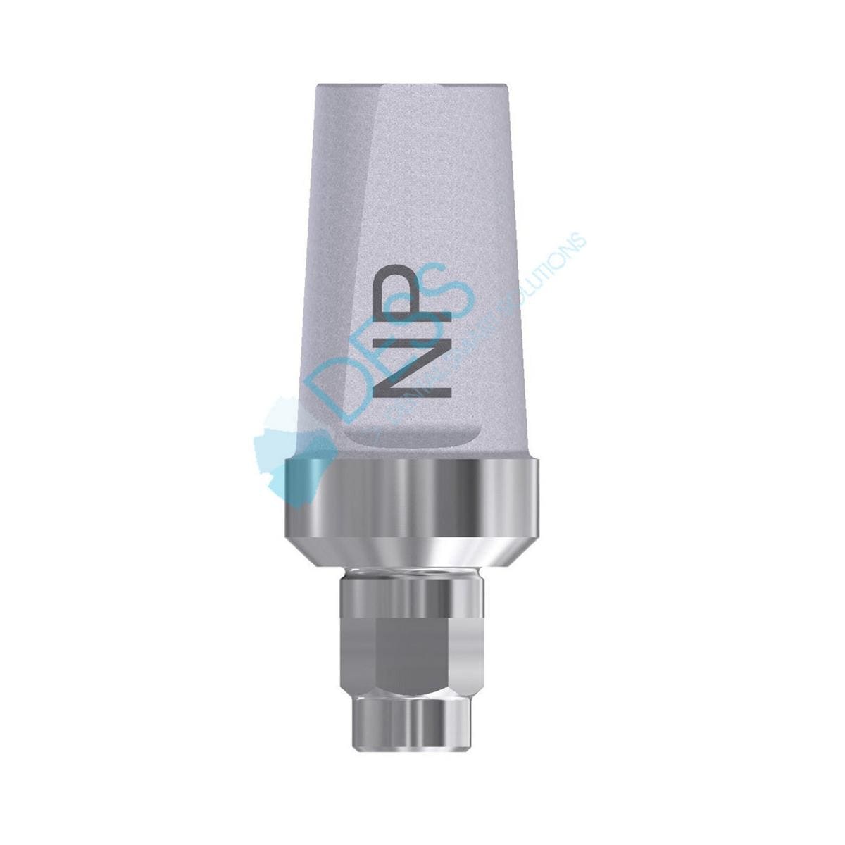 Titanabutment - kompatibel mit Dentsply Friadent® Xive® - NP Ø 3,4 mm, 0° gewinkelt