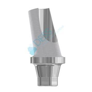 Titanabutment - kompatibel mit Nobel Active™ / Nobel Replace® CC - RP Ø 4,3 mm, 15° gewinkelt