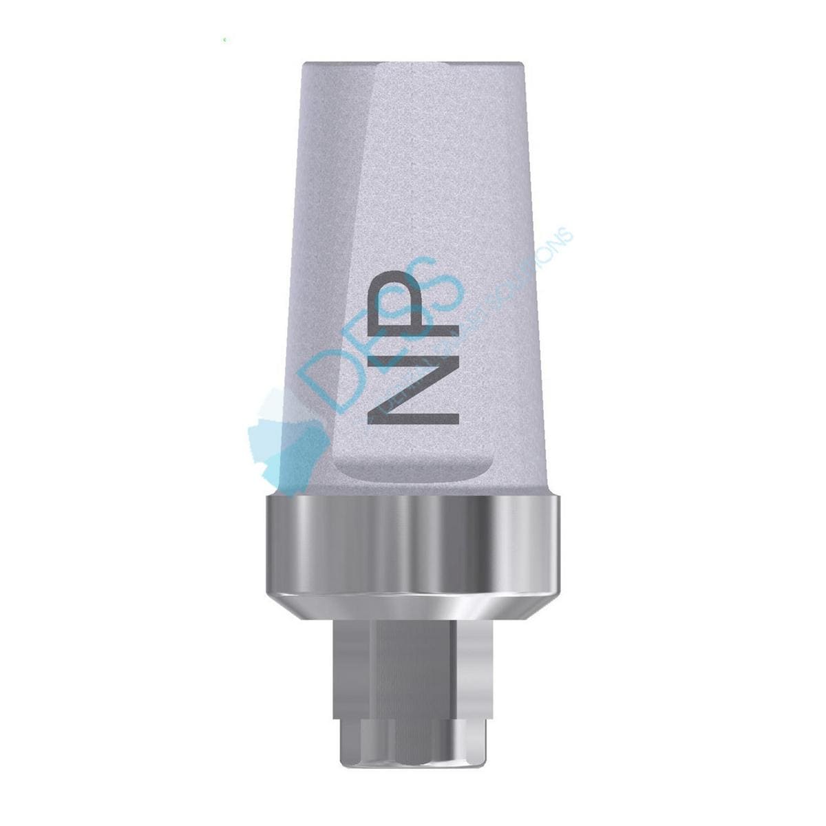 Titanbutment - kompatibel mit 3i® Certain® - NP Ø 3,45 mm, 0° gewinkelt