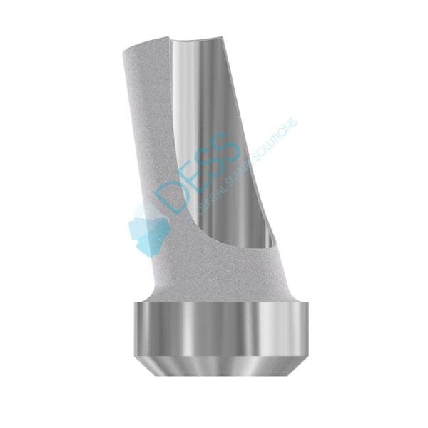 Titanabutment - kompatibel mit 3i® Osseotite® - NP Ø 3,4 mm, 15° gewinkelt