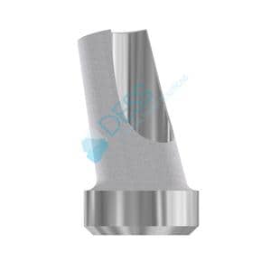 Titanabutment - kompatibel mit 3i® Osseotite® - RP Ø 4,1 mm, 15° gewinkelt