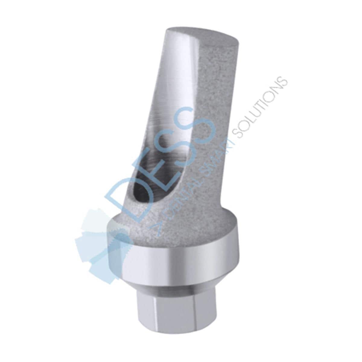 Titanabutment - kompatibel mit Zimmer Screw-Vent® - NP Ø 3,5 mm, 15° gewinkelt