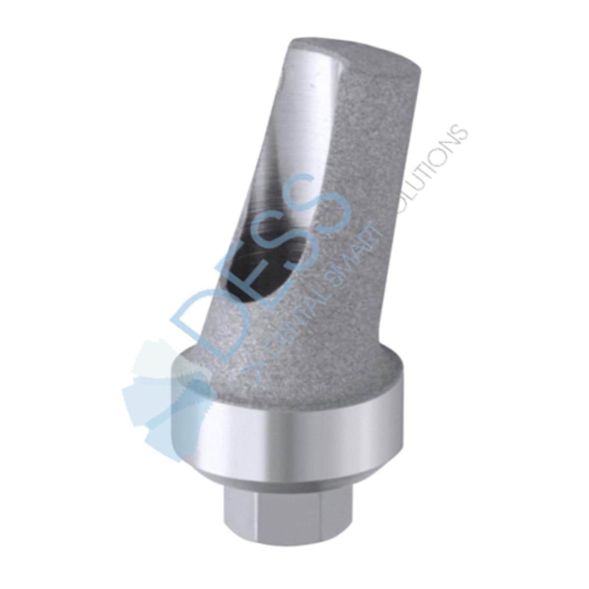 Titanabutment - kompatibel mit Zimmer Screw-Vent® - RP Ø 4,5 mm, 15° gewinkelt
