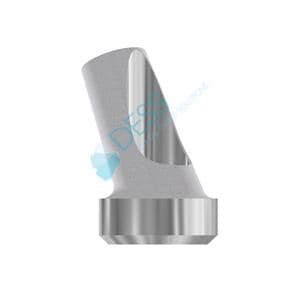 Titanabutment - kompatibel mit 3i® Osseotite® - RP Ø 4,1 mm, 25° gewinkelt