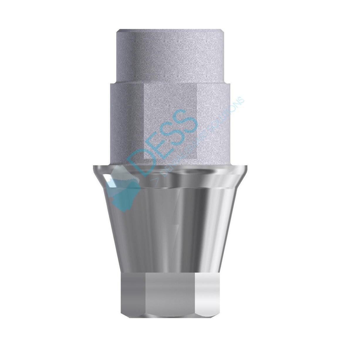 Titanbase auf Implantat - kompatibel mit Astra Tech™ Osseospeed™ - Lilac (WP) Ø 4,5 mm - 5,0 mm, mit Rotationsschutz