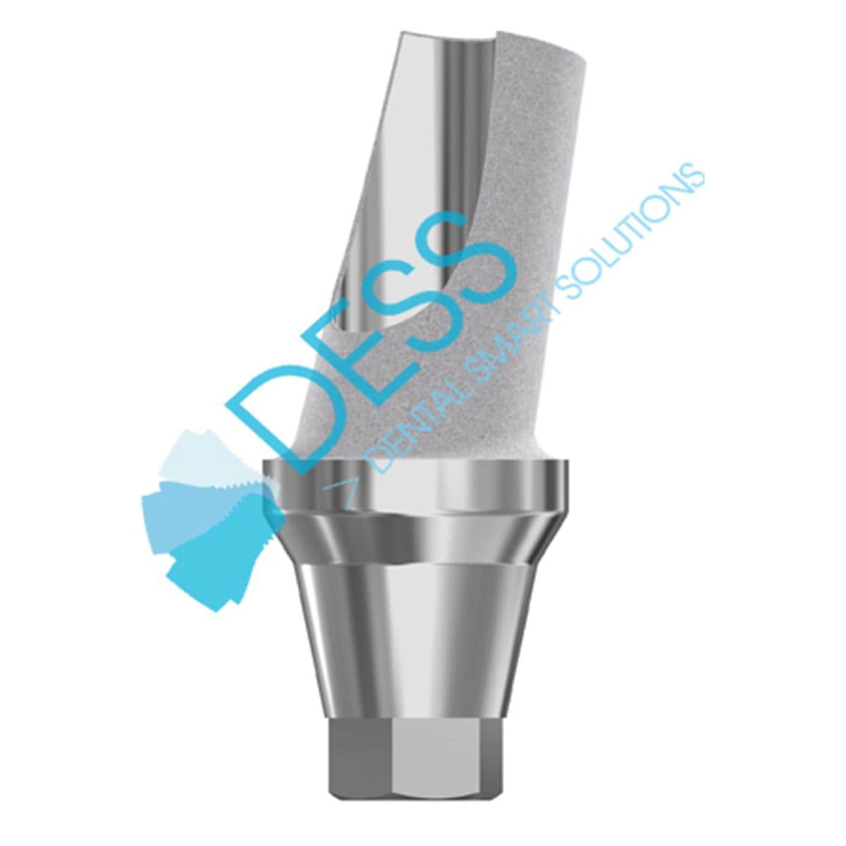 Titanabutment - kompatibel mit Astra Tech™ Osseospeed™ - Lilac (WP) Ø 4,5 mm - 5,0 mm, 15° gewinkelt