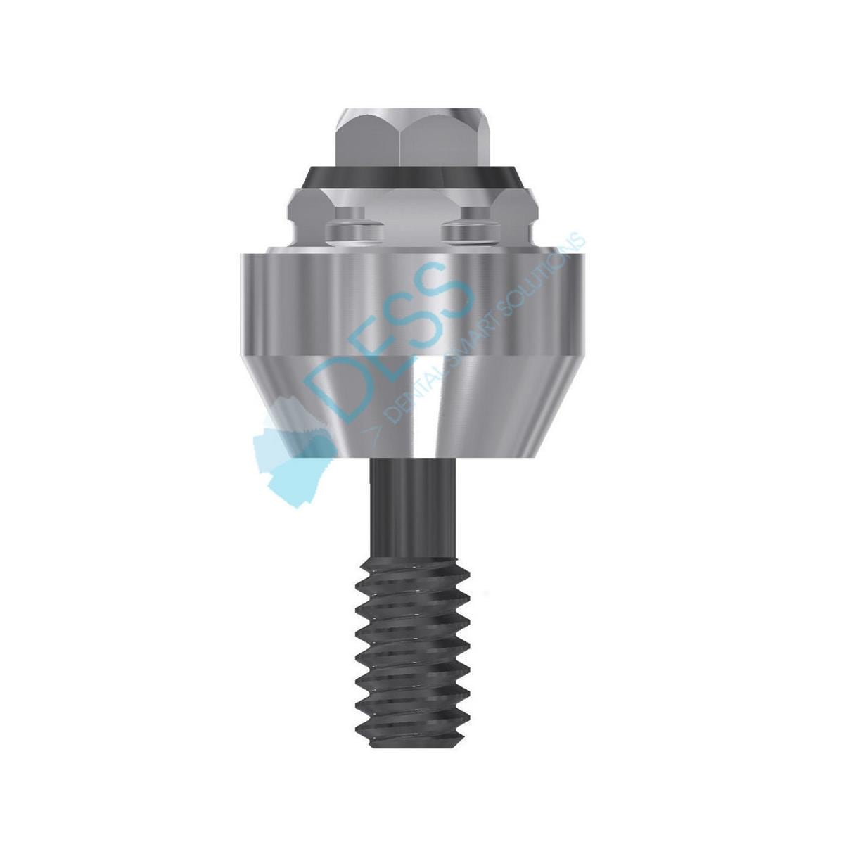 Multi-unit® Abutments NP Ø 3,5 mm - kompatibel mit Nobel Branemark® - Höhe 3,0 mm, 0° gewinkelt, ohne Rotationsschutz