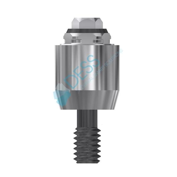 Multi-unit® Abutments RP Ø 4,1 mm - kompatibel mit Nobel Branemark® - Höhe 5,0 mm, 0° gewinkelt, ohne Rotationschutz