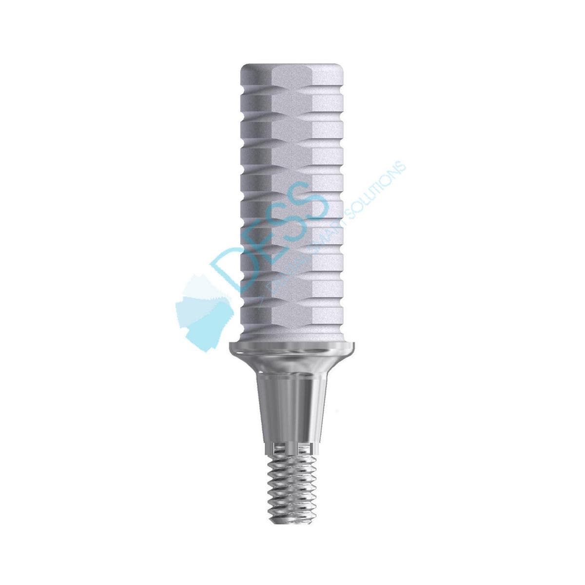 Provisorisches Titanabutment - kompatibel mit Dentsply Ankylos® - Höhe 1,5 mm, mit Rotationsschutz
