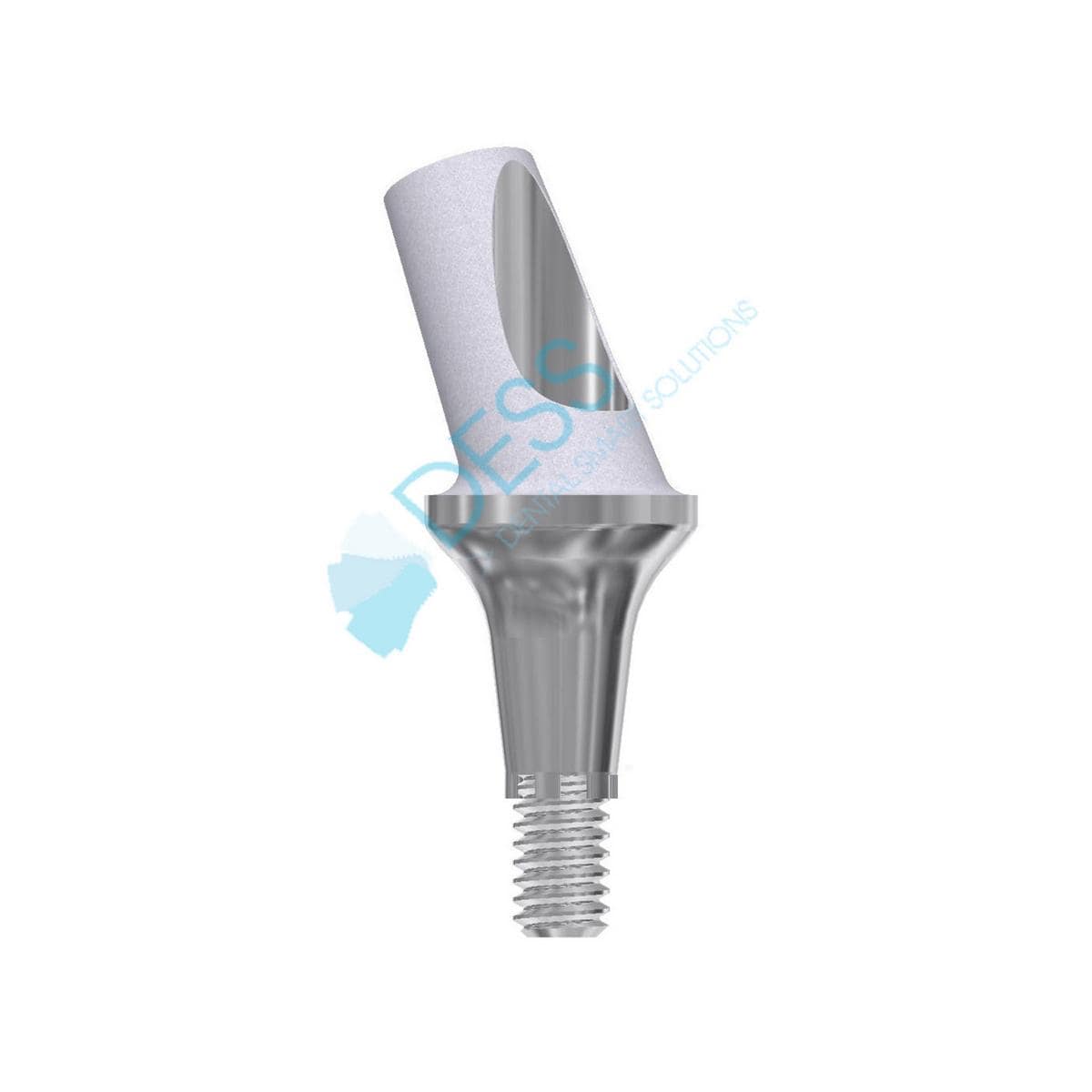 Titanabutment - kompatibel mit Dentsply Ankylos® - Höhe 3,0 mm, 25° gewinkelt, mit Rotationsschutz
