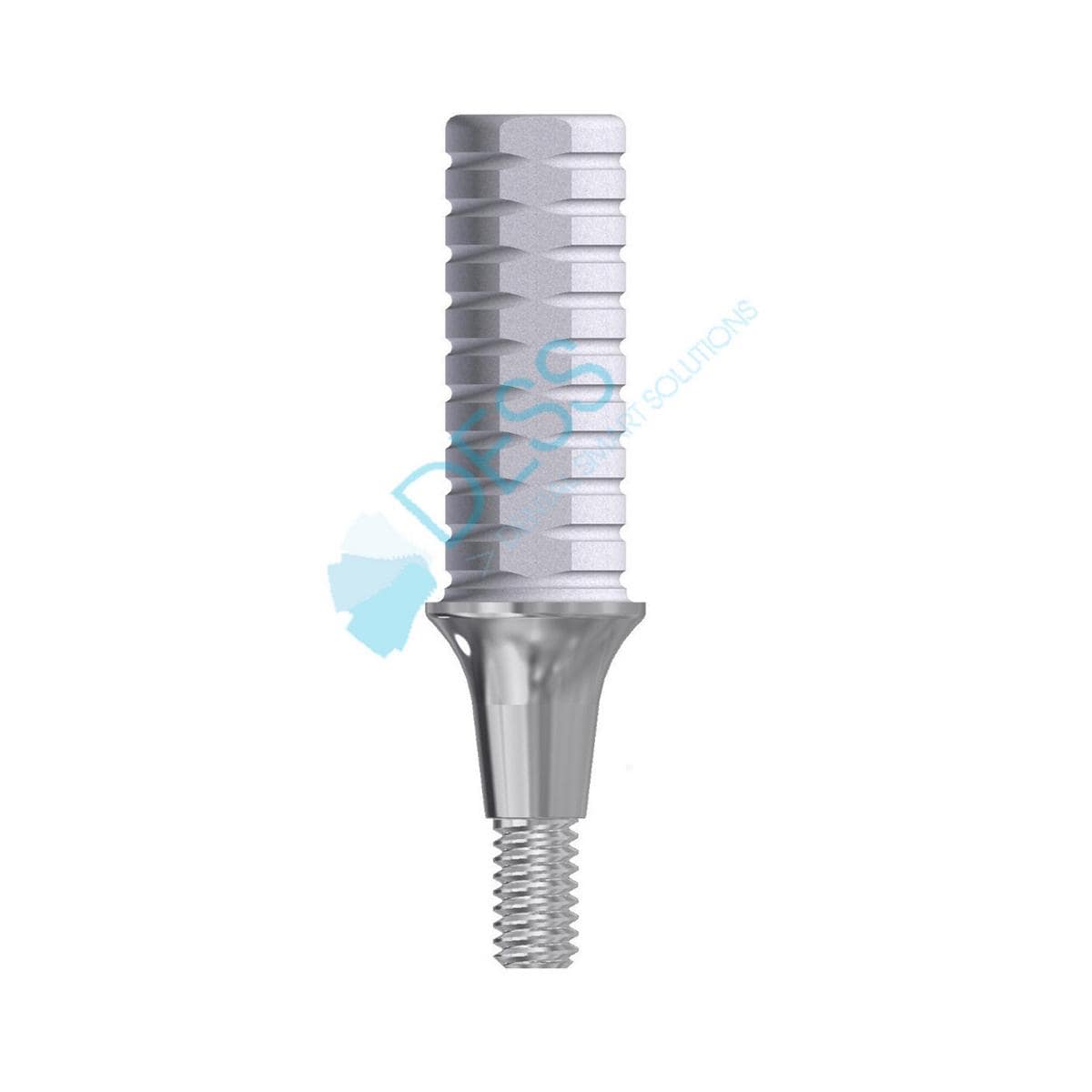 Provisorisches Titanabutment - kompatibel mit Dentsply Ankylos® - Höhe 3,0 mm, ohne Rotationsschutz