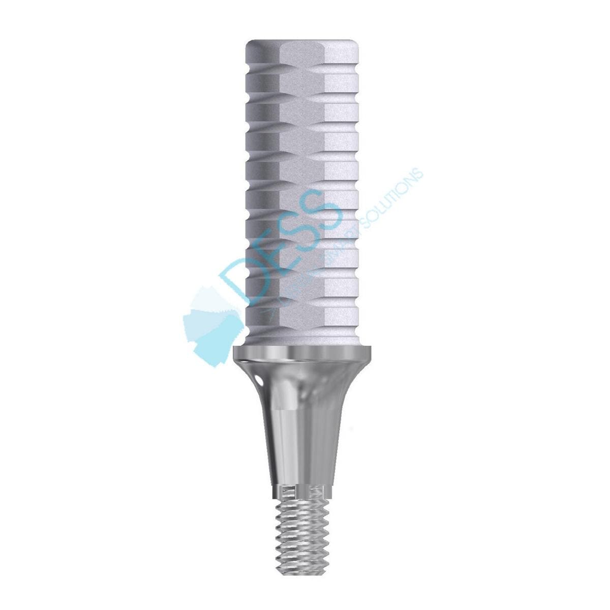 Provisorisches Titanabutment - kompatibel mit Dentsply Ankylos® - Höhe 3,0 mm, mit Rotationsschutz