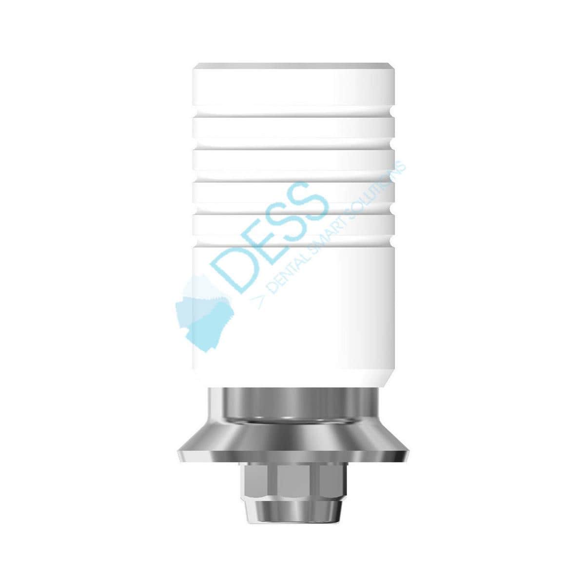 Kobalt-Chrom-Base auf Implantat - kompatibel mit Straumann® - WN Ø 6,5 mm, mit Rotationsschutz