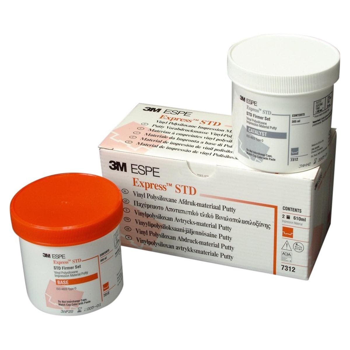 3M Express™ Putty - STD Putty, normalhärtend, Dosen 2 x 305 ml