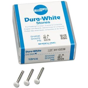 Dura-White® Schaft W - Figur RE1, ISO 062, Packung 12 Stück
