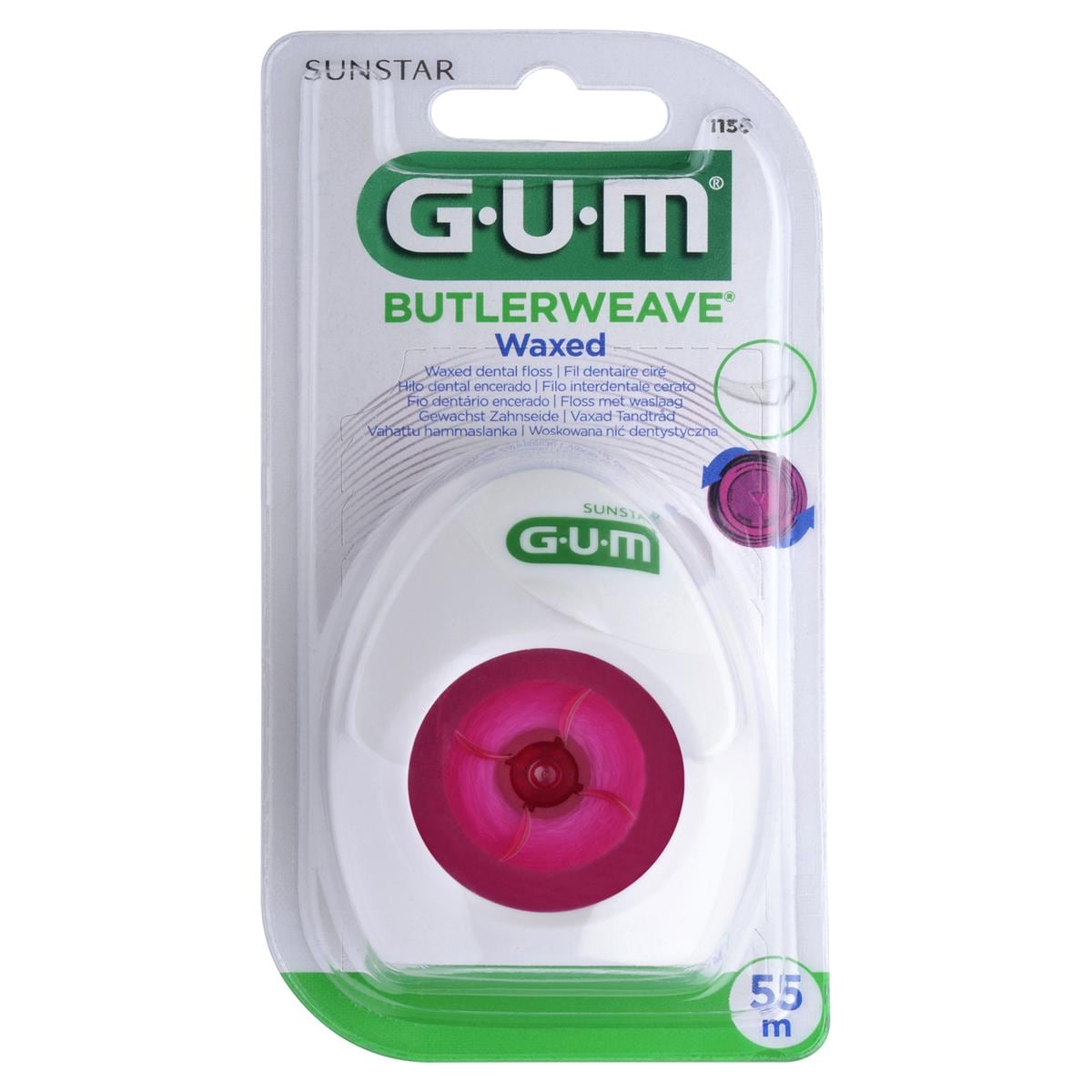 GUM® Butlerweave® Webseide - Neutral, Spender 55 m
