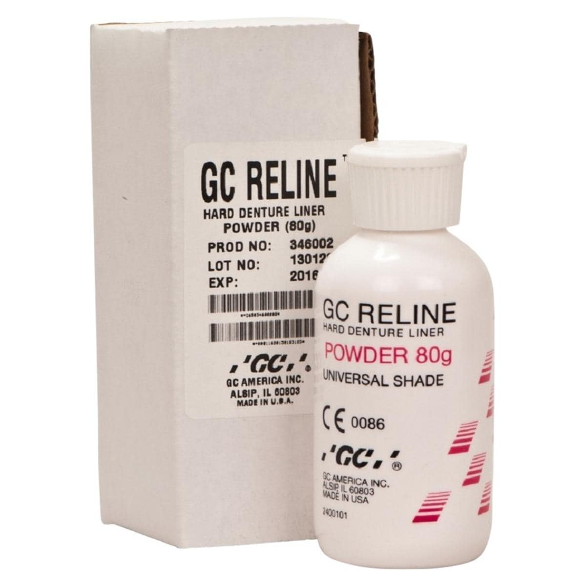 GC RELINE™ - Einzelpackung - Pulver, Packung 80 g