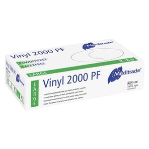 Vinyl 2000 Handschuhe puderfrei - Größe L, Packung 100 Stück
