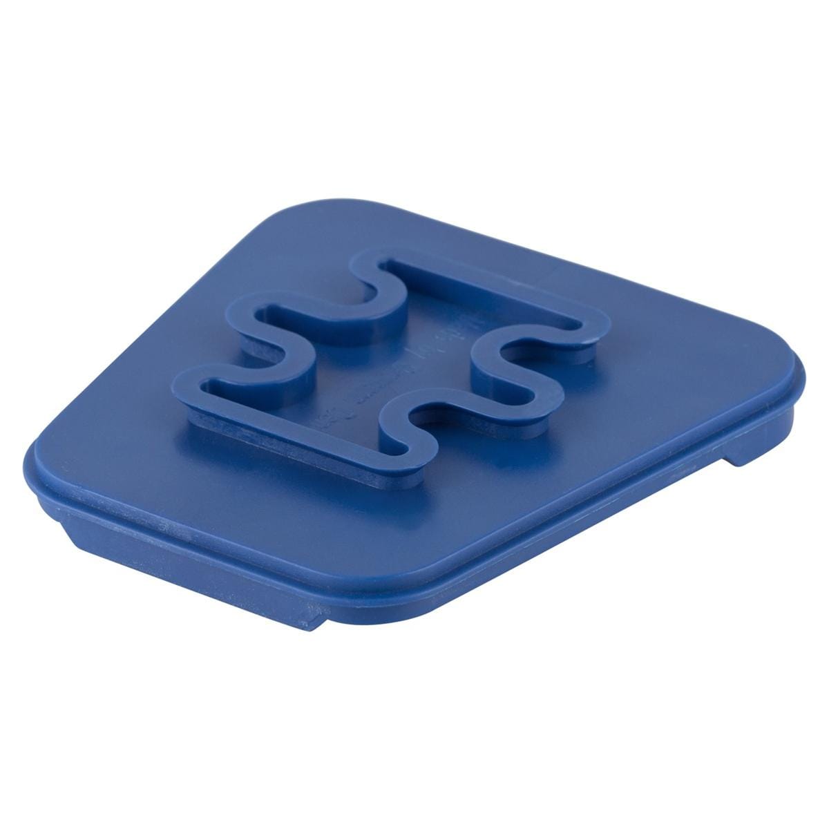 Adesso Split® Montageplatten, Connect, Splitex kompatibel - Blau, Packung 50 Stück