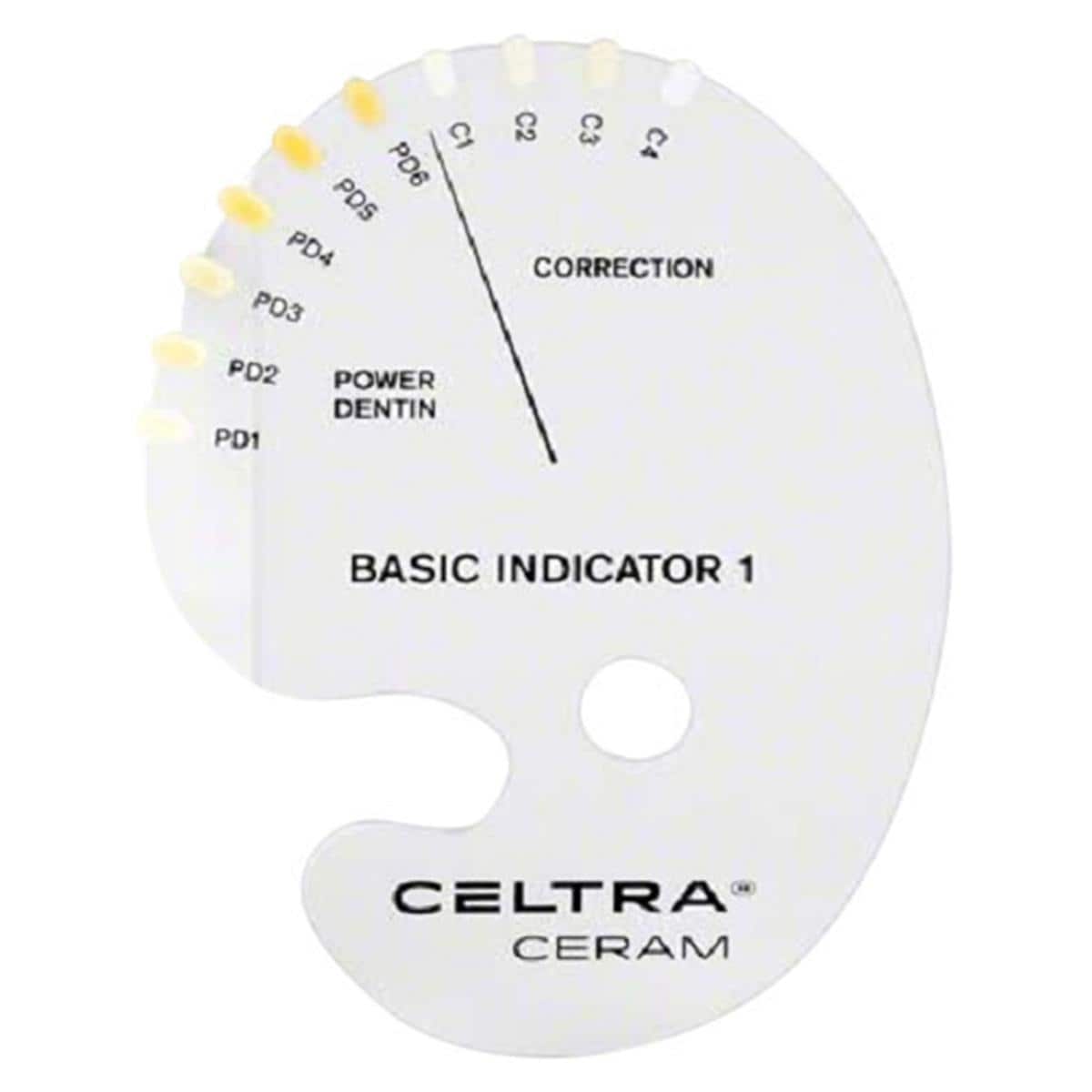 Celtra® Ceram Farbindikatoren - Farbschlüssel Basic Indikator 1