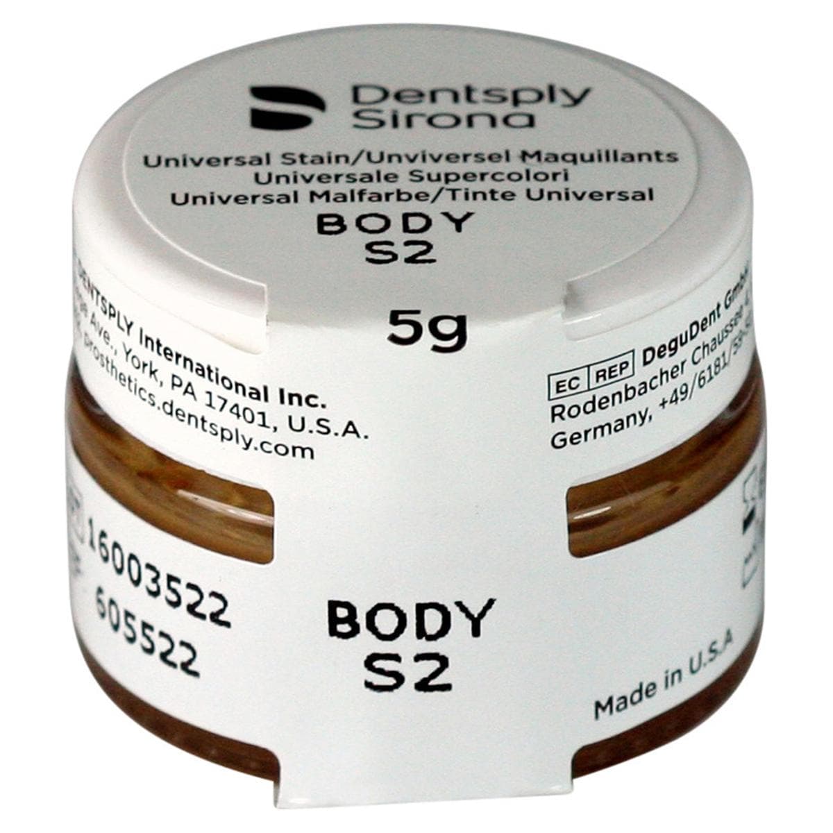 DS Universal Body Stain - S2, Packung 5 g
