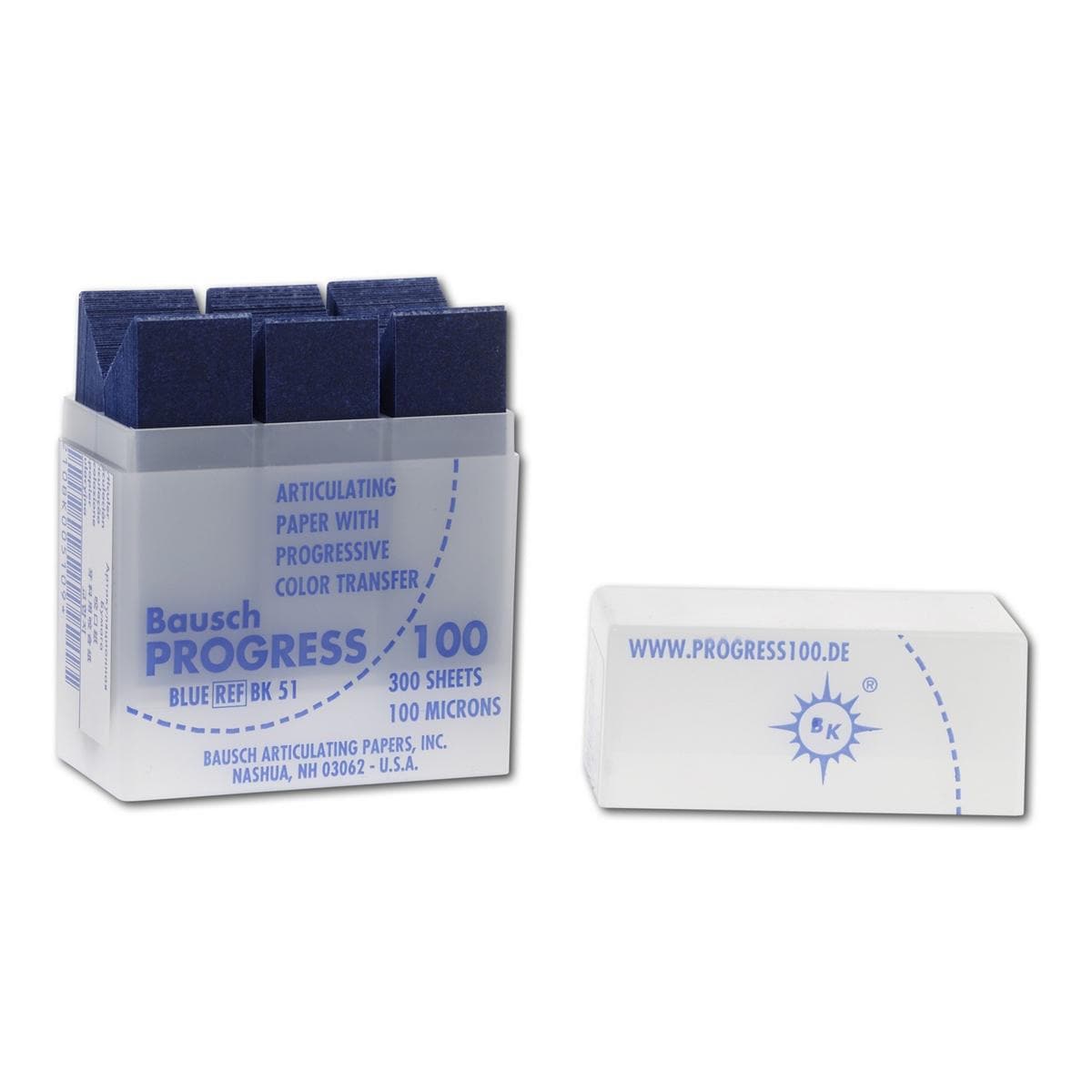 Bausch Progress 100® - BK 51, blau, Plastik-Kassette 300 Blatt