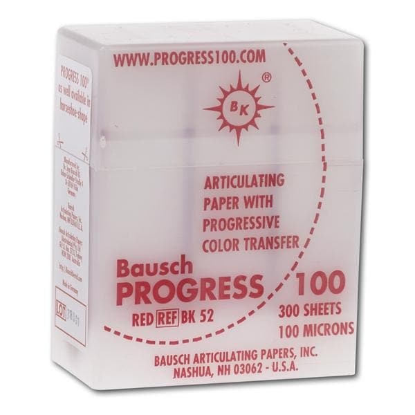 Bausch Progress 100® - BK 52, rot, Plastik-Kassette 300 Blatt