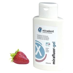 mirafluor®-gel - Erdbeer, Spenderflasche 250 ml