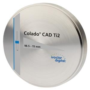 Colado CAD Ti2 - Ø 98,5 mm - Stärke 15 mm