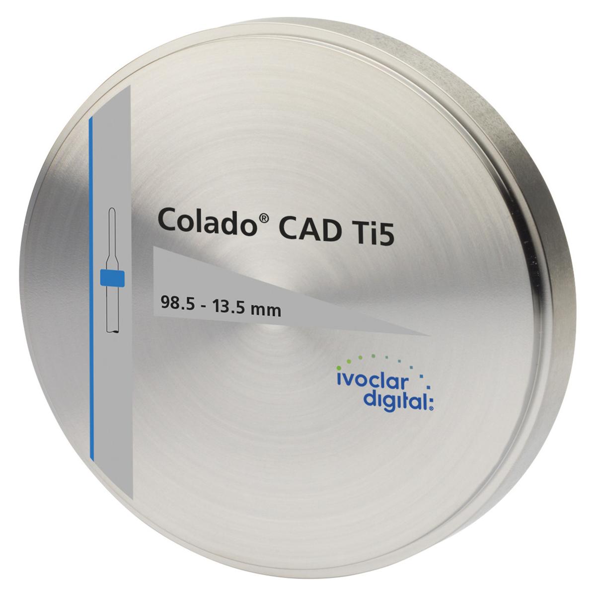 Colado CAD Ti5 - Ø 98,5 mm - Stärke 13,5 mm