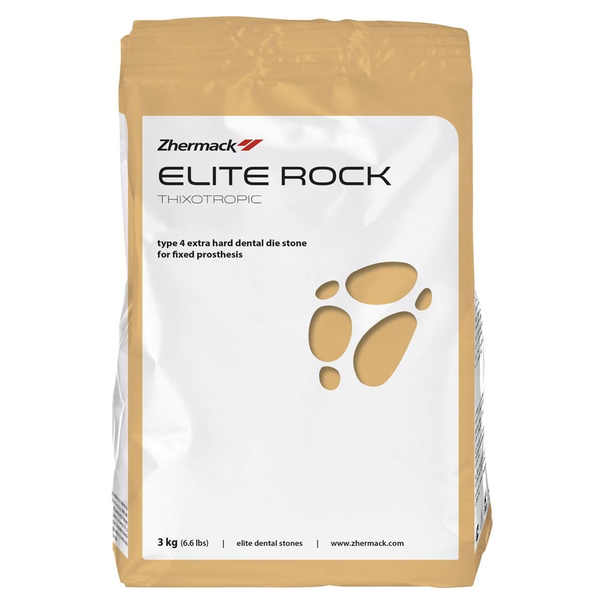 Zhermack Elite Rock - Silver Grey, Beutel 3 kg