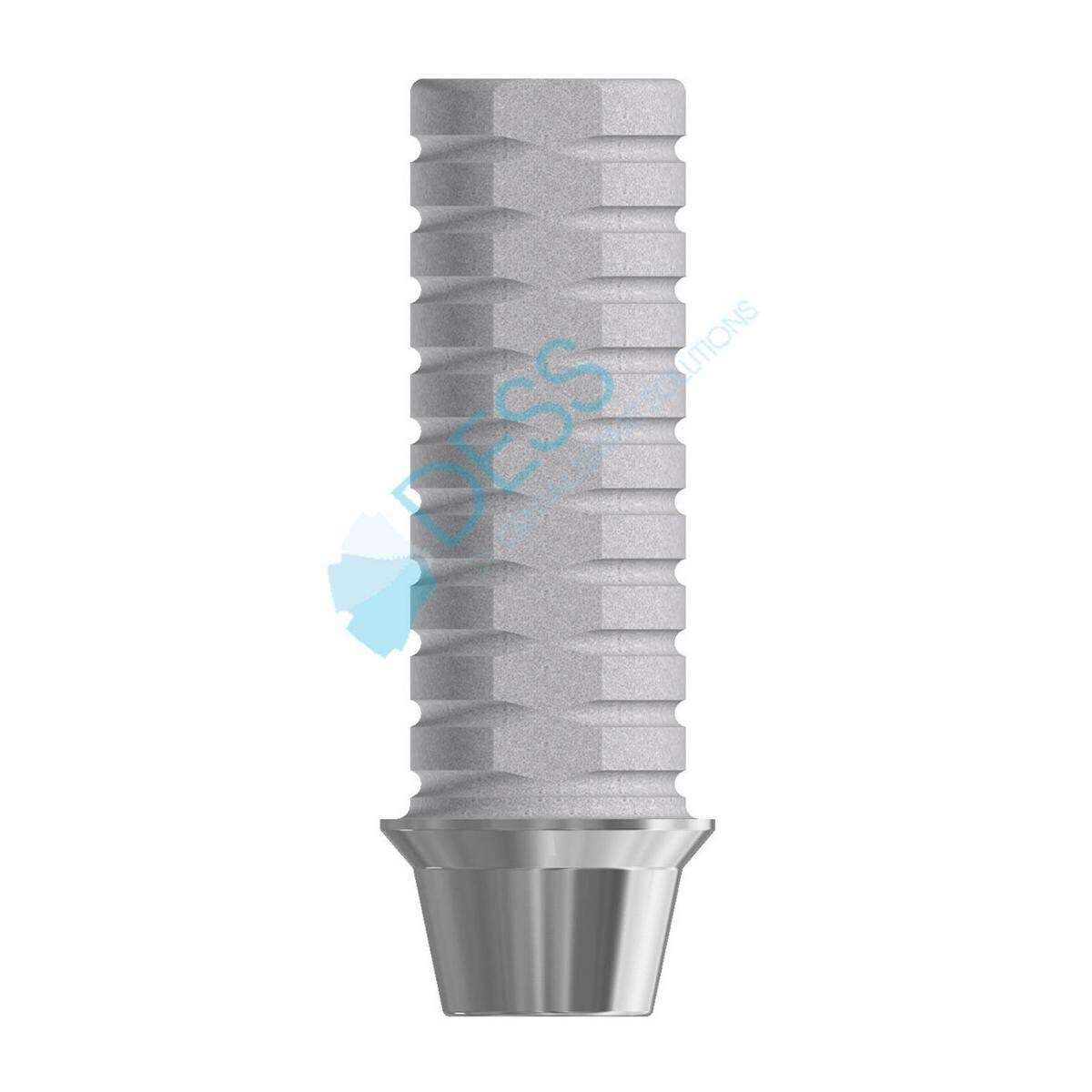 Provisorisches Titanabutment - kompatibel mit Astra Tech™ Implant System™ EV - Yellow Ø 4,2 mm, ohne Rotationsschutz