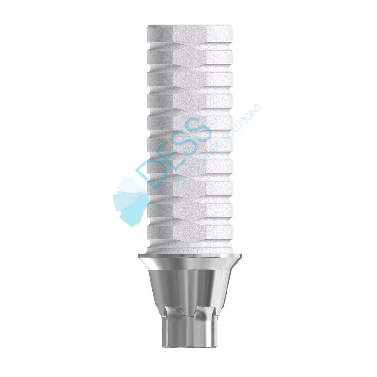 Provisorisches Titanabutment - kompatibel mit Astra Tech™ Implant System™ EV - Yellow Ø 4,2 mm, mit Rotationsschutz