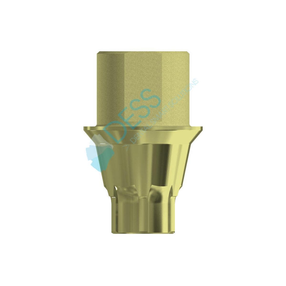 Titanbase DESS AURUMBase® - kompatibel mit Astra Tech™ Implant System™ EV - Yellow Ø 4,2 mm, mit Rotationsschutz