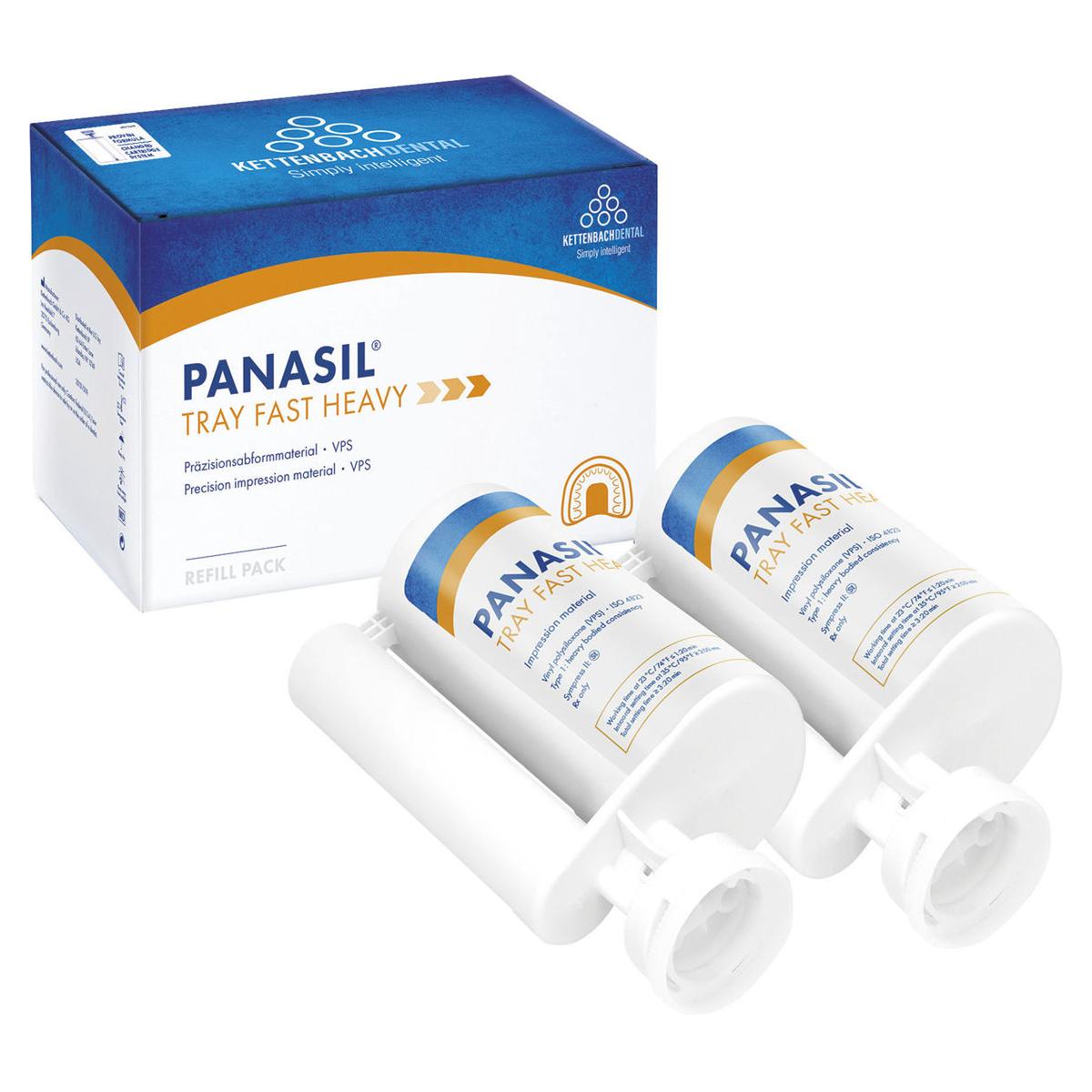 Panasil® tray Fast Heavy - Nachfüllpackung - Großkartusche 2 x 380 ml