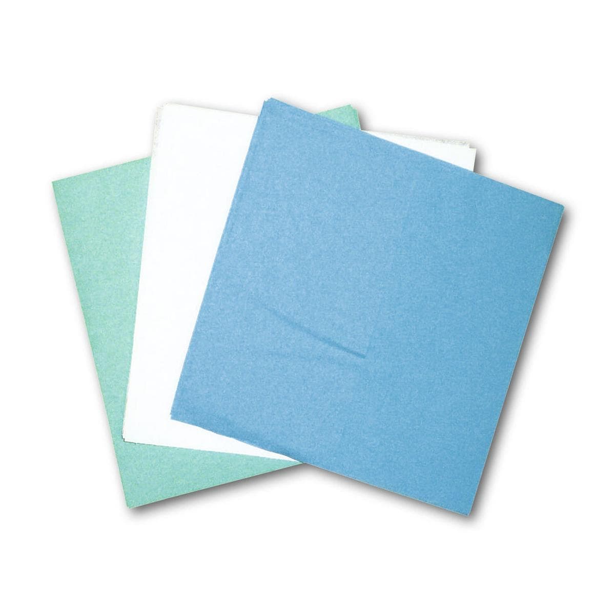 HS-Kopfschutztaschen, Sterilisationspapier - Blau, Packung 200 Stück