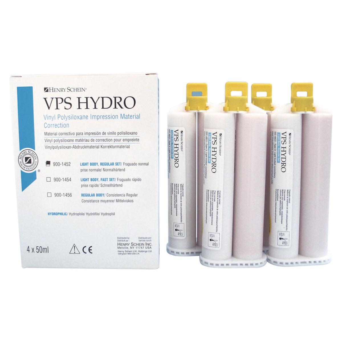 HS-A Silikon Light Body, VPS Hydro - Nachfüllpackung - Regular - pfirsich, Kartuschen 4 x 50 ml