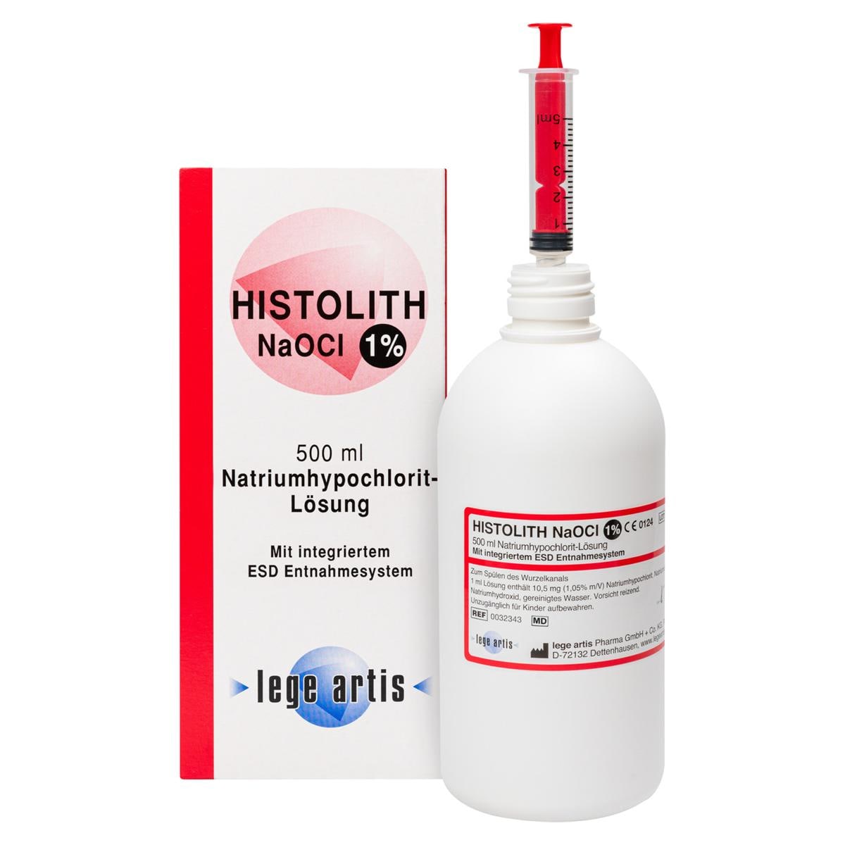 HISTOLITH NaOCL 1 % - Flasche 500 ml