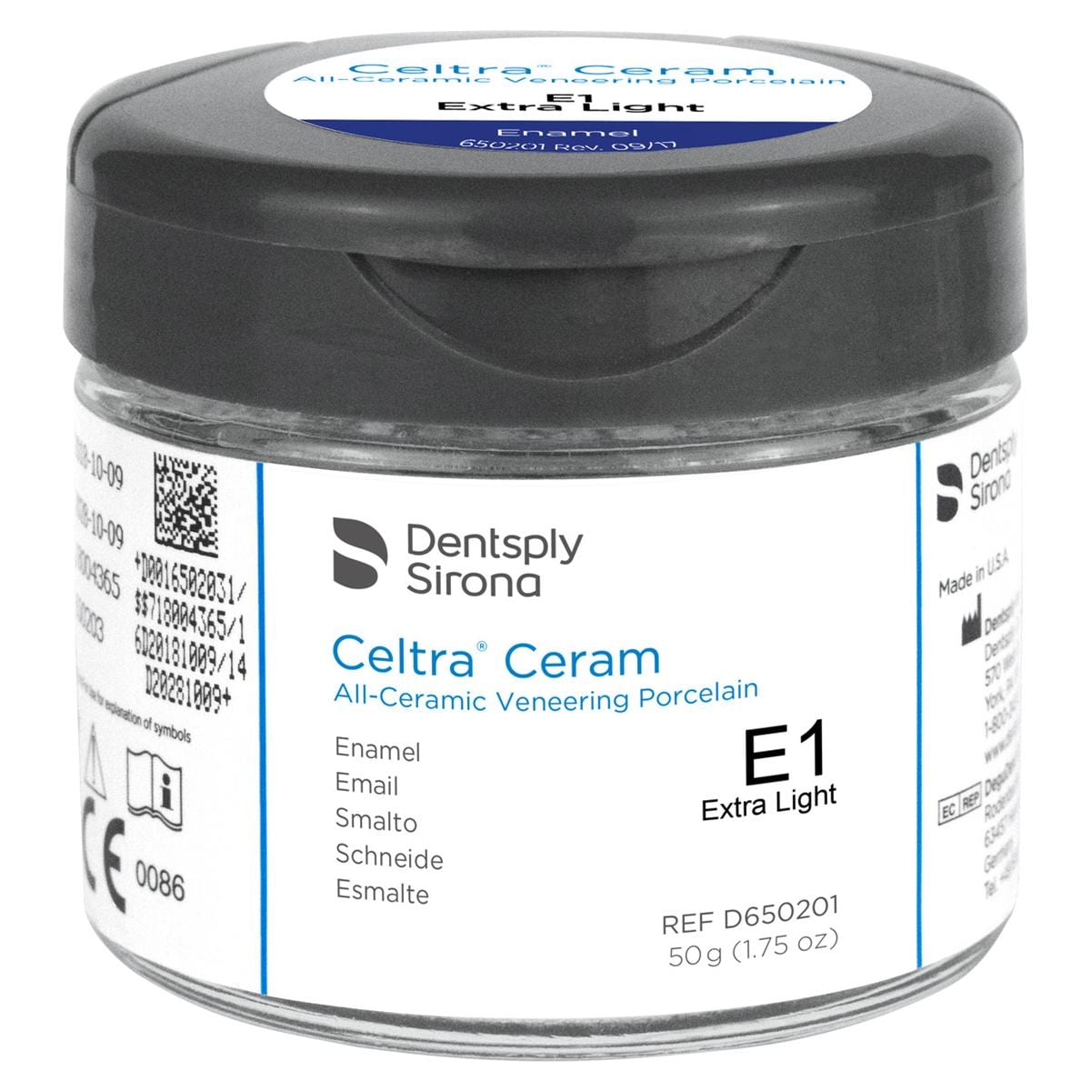 CELTRA® Ceram Enamel - E1 extra-light, Packung 50 g