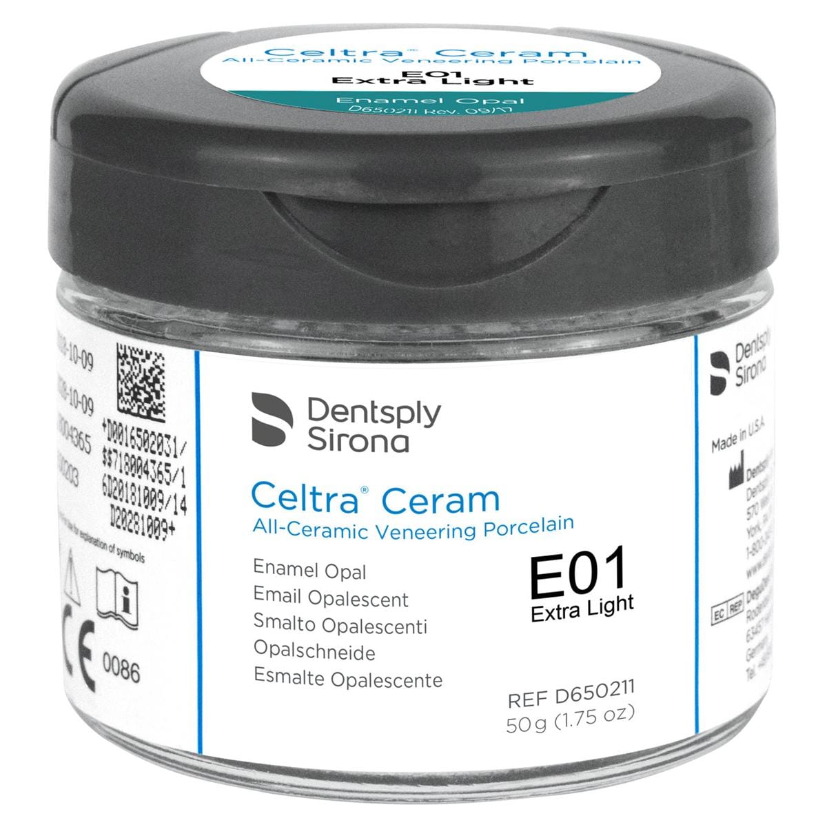 CELTRA® Ceram Enamel Opal - EO1 extra-light, Packung 50 g