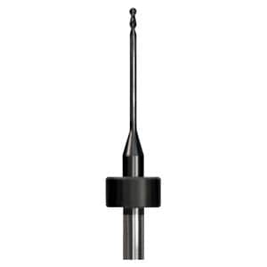 CAD/CAM-Fräser für Zirkon, Schaft Ø 3 mm - kompatibel mit Sirona In Lab - Figur XSC S3010R, Ø 1,0 mm, Länge 43 mm