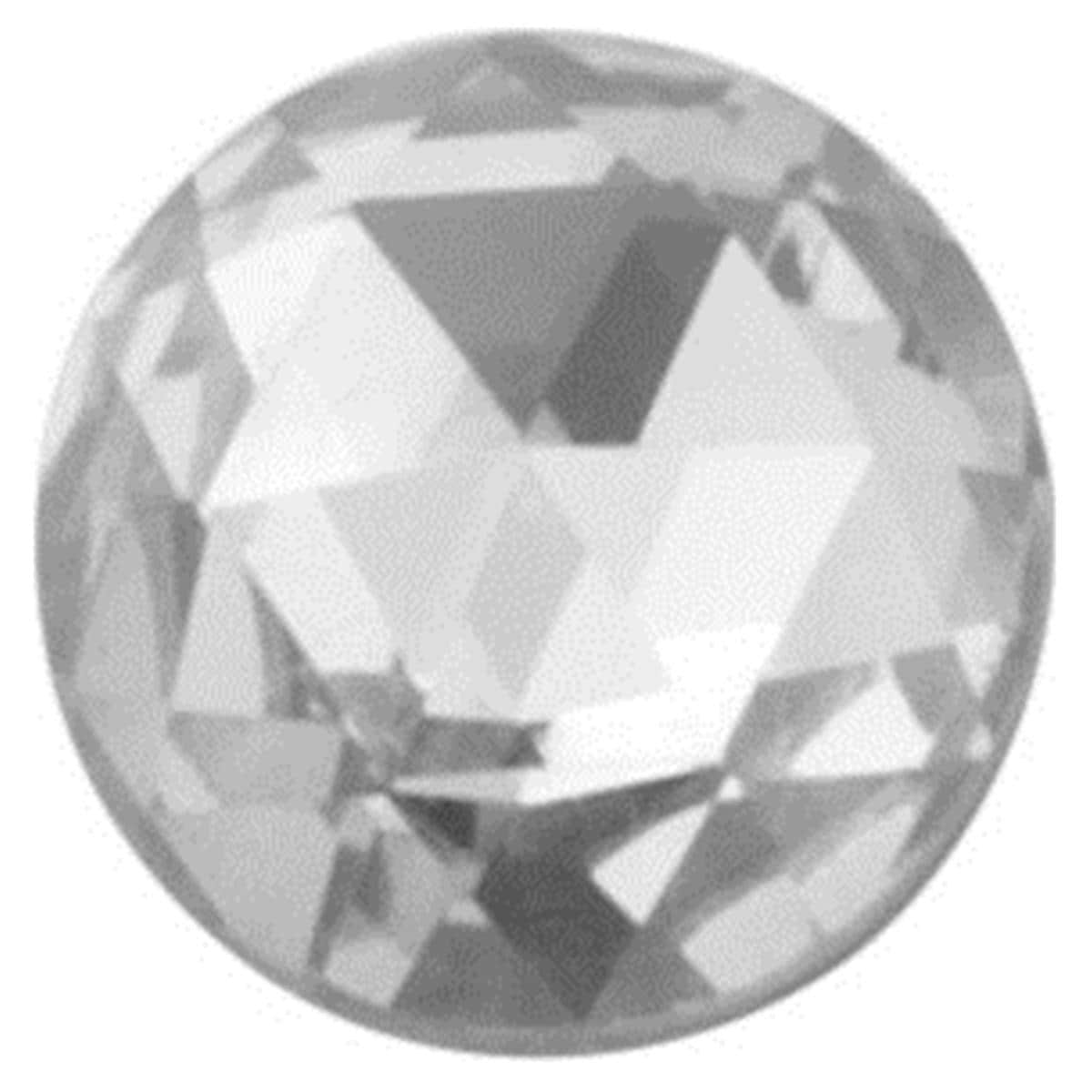 Prodental® Twizzler, Zahnschmuck Diamonds/Rosenschliff - Weiß, Ø 1,8 mm