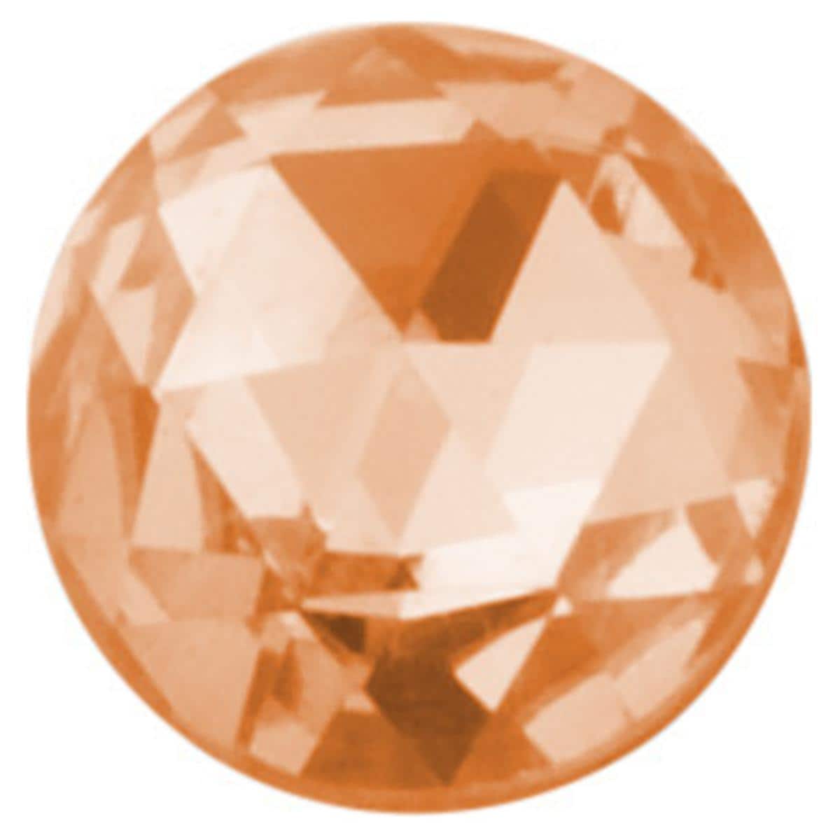 Prodental® Twizzler, Zahnschmuck Diamonds/Rosenschliff - Fireopal, Ø 1,8 mm