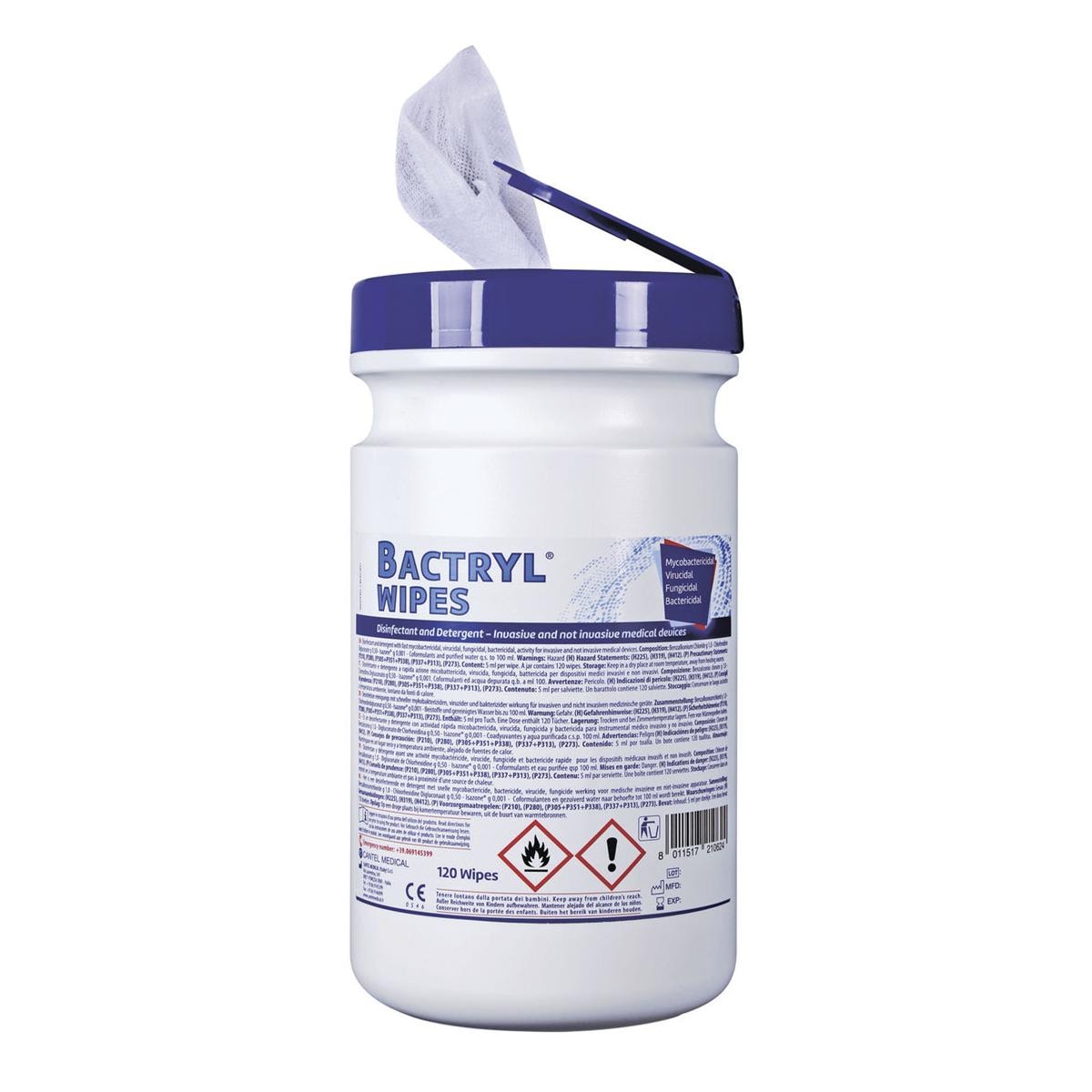 Bactryl Wipes - Dose 110 Tücher