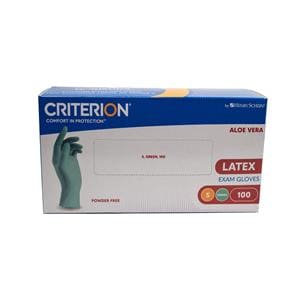 HS-Aloe Latex Handschuhe puderfrei Criterion® - Größe S, Packung 100 Stück